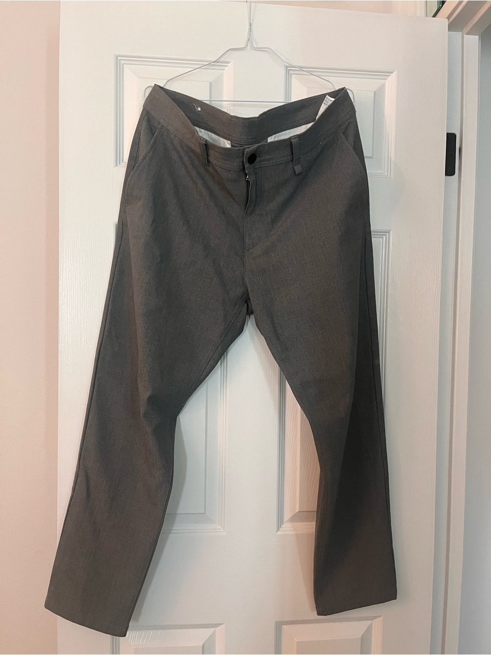 Zara Men's Charcoal Straight Dress Pants